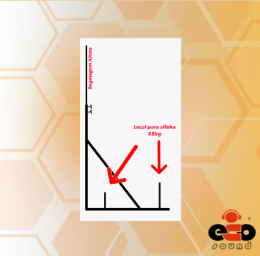 MÃO FRANCESA PARA PAINEL DE LED REGULAVEL