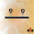 BUMPER PAINEL DE LED 1M C/ OLHAL