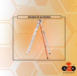 ESCADA DE ALUMINIO EXTENSÍVEL 11 DEGRAUS