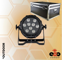 PAR LED RGBWA 18x 15w OUTDOOR EV-150 EXELL 