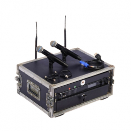 MICROFONE SHURE S/ FIO AXIENT AD4D + 02 BASTÃO BETA 58 COM TALK (BIVOLT)