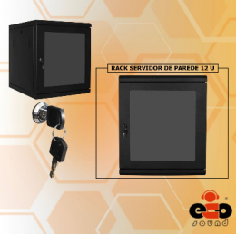 RACK SERVIDOR DE PAREDE 12 U