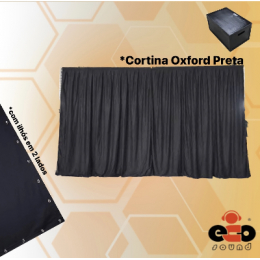 CORTINA OXFORD 6X6M COM ILHOS
