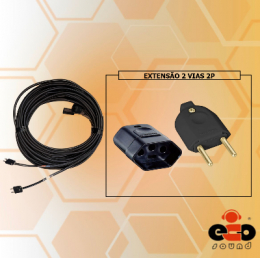 EXTENSÃO 2 VIAS 2P 4mm - 60M