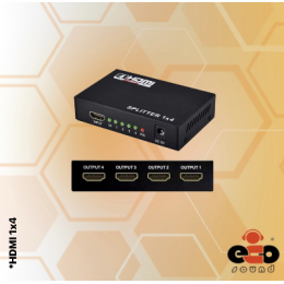 SPLITER HDMI 1x4 + FONTE