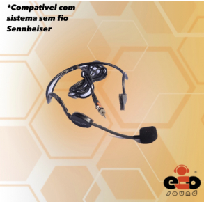 MICROFONE HEADSET P/ SEM FIO SENNHEISER Me 3ii