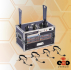 KIT 4x HEADSET EW152-G3 SENNHEISER + COMBINER + ANTENAS (127v)